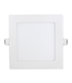 Downlight LED Quadrado Branco 18W 1390..1420lm 3000K 225x225