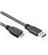 Cabo SuperSpeed 3.0 USB A/ Micro USB B 1 Metro - 95169