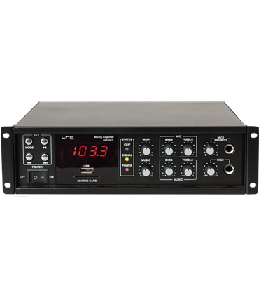 Amplificador 4 Canais 100V/70V/8/4Ohm 80W - PAA80BT
