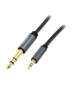 Cabo Audio Jack Stereo 3.5mm / Jack Stereo 6.5mm 5mt