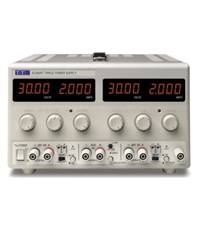 EL302RT - Triple Power Supply 2x 0-30V, 0-2A 130W - EL302RT