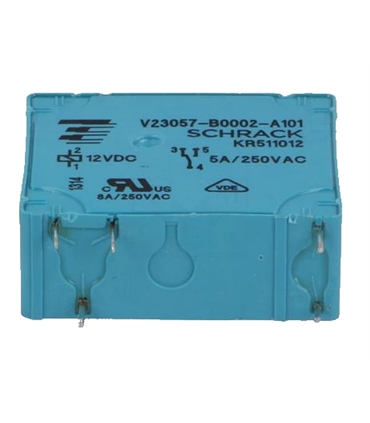 V23057-B0002-A201 - Rele 12VDC SPDT 8A - V23057B0002A201