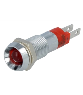 Indicador LED 8.2mm Vermelho - SMBD08014