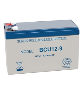 Bateria Chumbo 12V 9Amp - BCU12-9