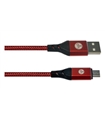 Cabo USB-A / Micro USB 1m, Vermelho