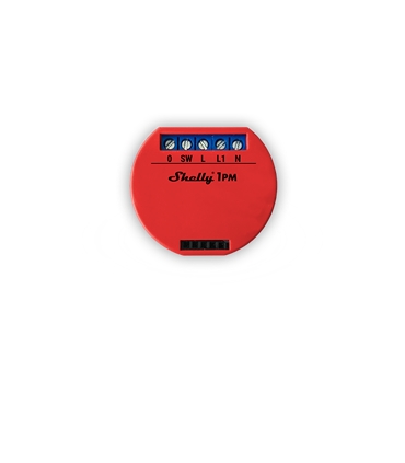 Shelly 1PM - Módulo interruptor Automação WiFi c/ Medição - SHELLY1PM