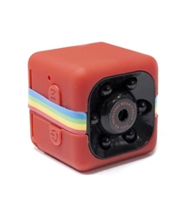 Câmara Miniatura c/ Áudio Bateria 1080p Vermelho - MINICAMVIDEO16