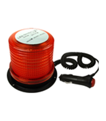 Sinalizador LED Strobo Magnético Laranja 10..30V 6W - MX3062668