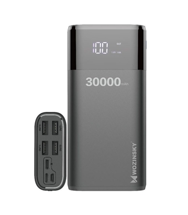 PB30000 - Powerbank 30000mAh Ficha Micro USB/USB-C/Lightning - PB30000