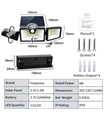 Projector Solar LED 6.5W 650lm Orientável C/ Sensor PIR