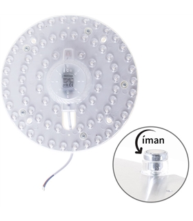 Módulo LED Circular c/ Ímans o125mm 230VAC 12W 6400k - MX3022580