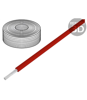 Fio de Cobre do Circuito Vermelho-Extra Fina 0.04mm Unitário - DN110-0