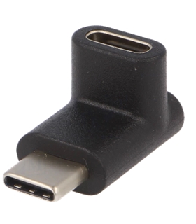 Adaptador USB-C Macho/Fêmea 90º - USBCMF90