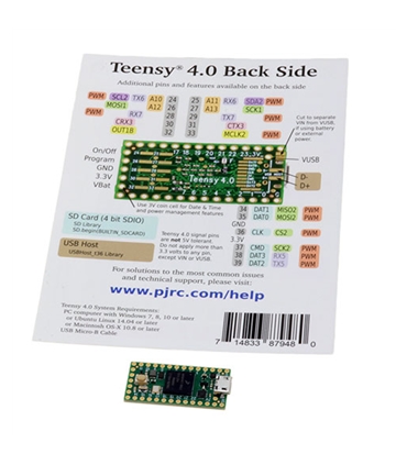 Placa Desenvolvimento, Teensy 4.0 - TEENSY4.0