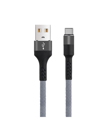 Cabo USB-A 3.0 2A - USB-C Macho 1m Preto - MXUC01C1BK