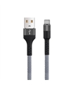 Cabo USB-A 3.0 2A - USB-C Macho 1m Preto