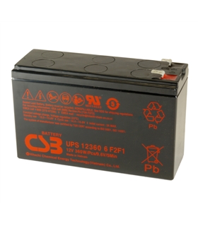 UPS12360-6F2F1 - Bateria CSB 12V 360W - UPS12360-6F2F1
