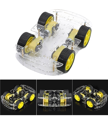 Smart Robot Kit Carro 4WD para Arduino - 4WDROBOT