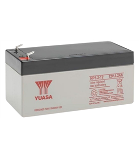 Bateria Gel/Chumbo NP3.2-12 12V 3.2A 60x67x135mm YUASA - 1232Y
