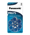 PR44/PR675 - Pilha Aparelho Auditivo Zinc Air Panasonic