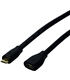 CU0120 - Cabo Micro USB Macho / Micro USB Femea 0.5m - CU0120