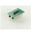 Dual Row 1.00mm Pitch 20-Pin Female Header to DIP-20 Adapter