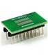 Dual Row 1.00mm Pitch 20-Pin to DIP-20 Adapter - DR100D254P20