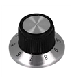 Botão Potênciometro de Precisão Com Escala 1-10 15.2x14.2mm