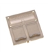 N423.550 - Modular Outlet 45 Straight For 2 Snap In Unit - N423.550